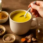 Come preparare un latte d’oro davvero efficace? L’accorgimento che raddoppia l’assorbimento della curcuma