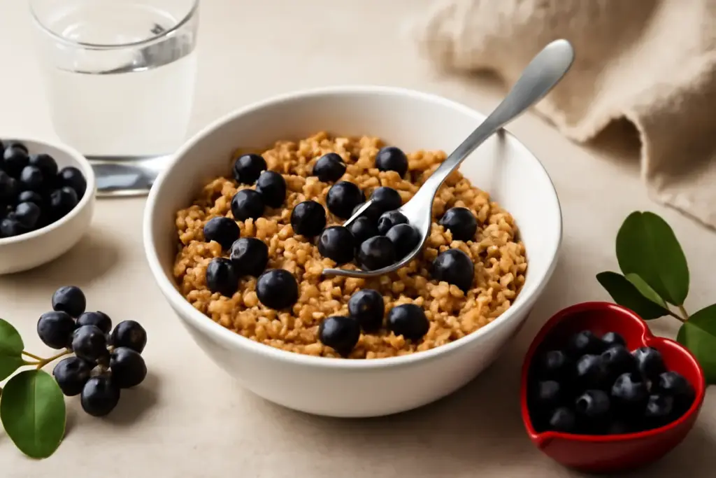 Granola con bacche di aronia: perché inserire questi frutti migliora la funzione circolatoria