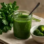 Salsa verde con prezzemolo fresco: i composti benefici che resistono anche alla cottura