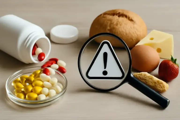Allergeni negli integratori alimentari: l’obbligo nascosto in etichetta che previene molti rischi